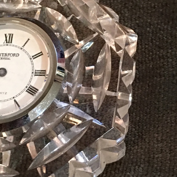Cristal clock Waterford - Picture 3 of 5